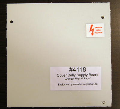 Cover "Power Supply Board" (Bally) - zum Schließen ins Bild klicken